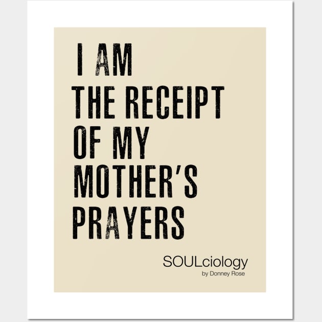 Prayer Receipt Wall Art by DR1980